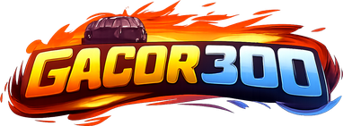 Logo gacor300 neon ungu